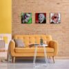 Karl Lagerfeld Framed Wall Deco | handmade Wall Decor | Living Room Decor | Handmade Pop Art | wall hangings | Crazy George Atelier