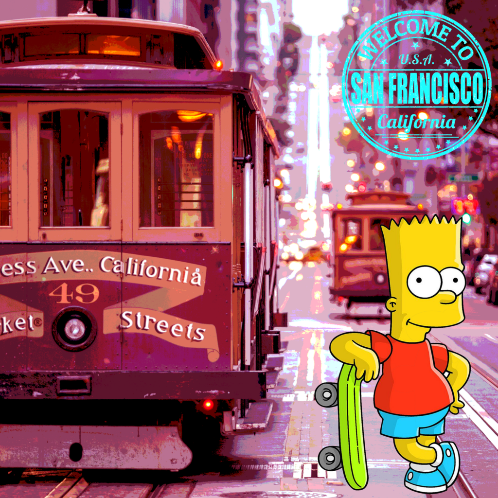 Bart Street Car San Francisco